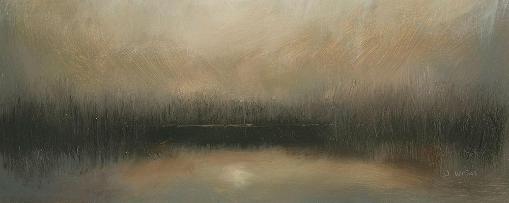 Evening Landscape Abstract art print by James Wiens for $57.95 CAD