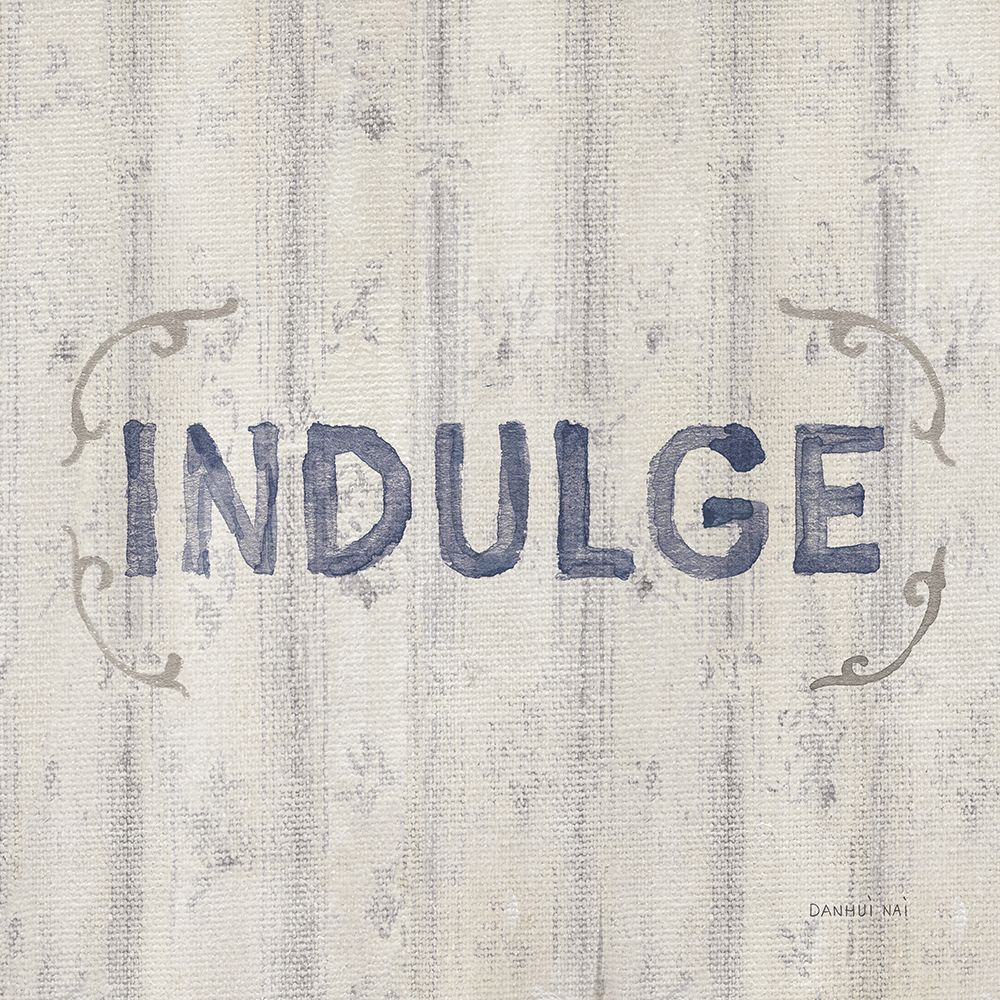 Victorian Bath Words IV Sq art print by Danhui Nai for $57.95 CAD