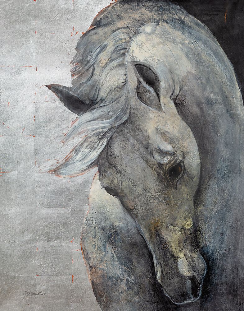 Shy Grey No Tear art print by Albena Hristova for $57.95 CAD