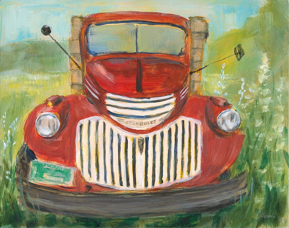 Farm Truck art print by Sue Schlabach for $57.95 CAD
