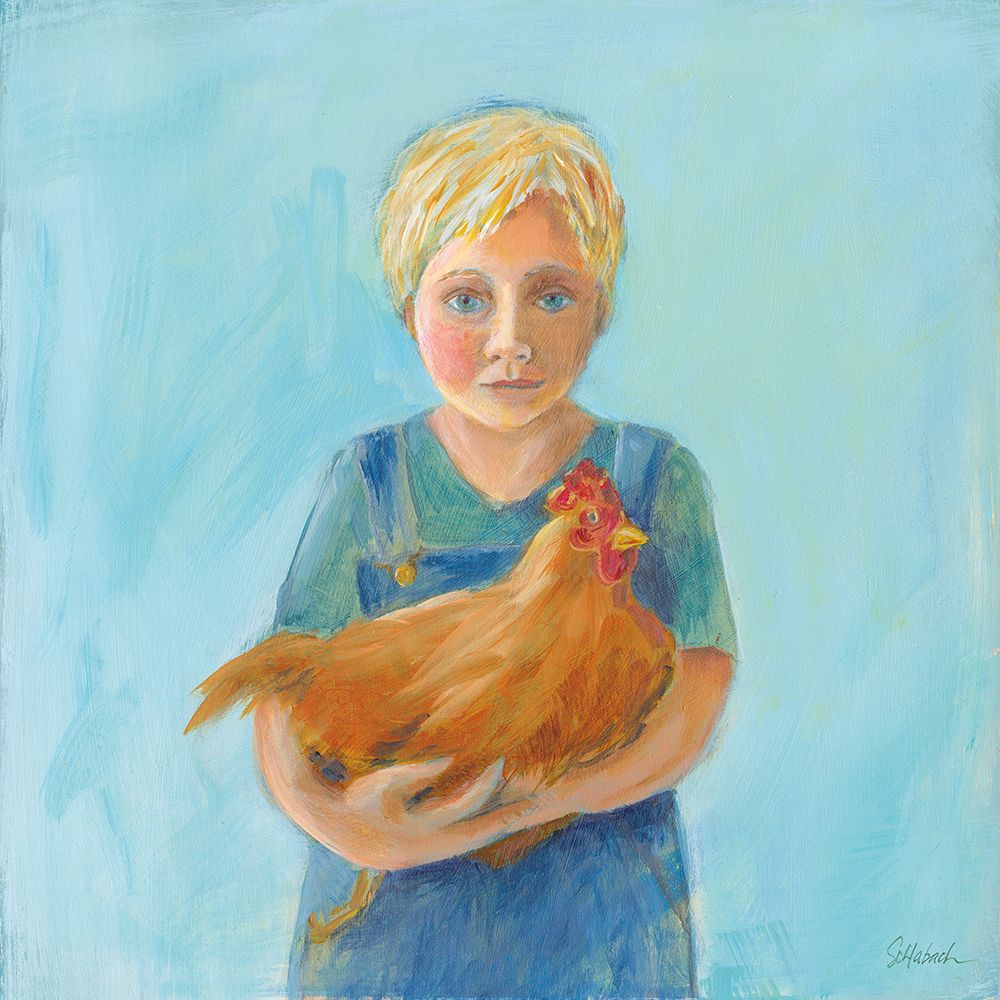 Georges Hen art print by Sue Schlabach for $57.95 CAD