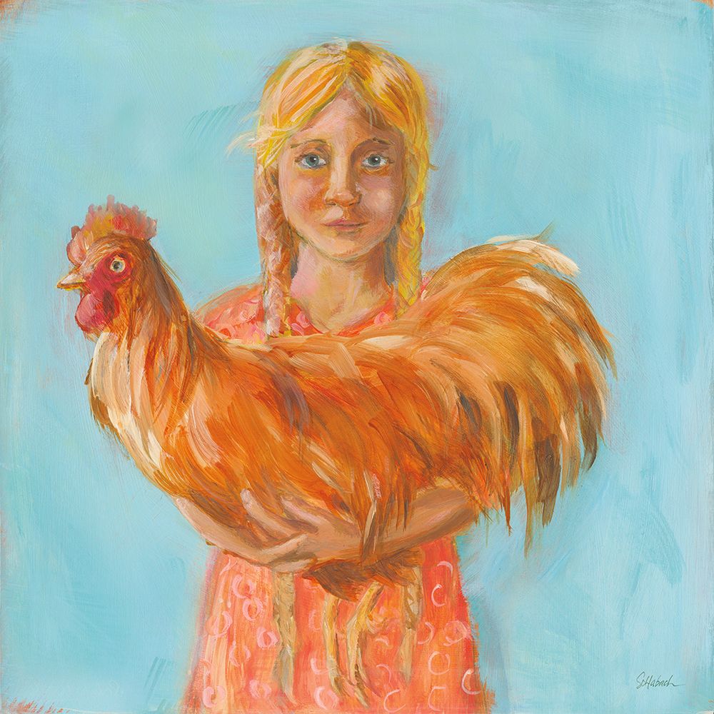 Prize Rooster art print by Sue Schlabach for $57.95 CAD
