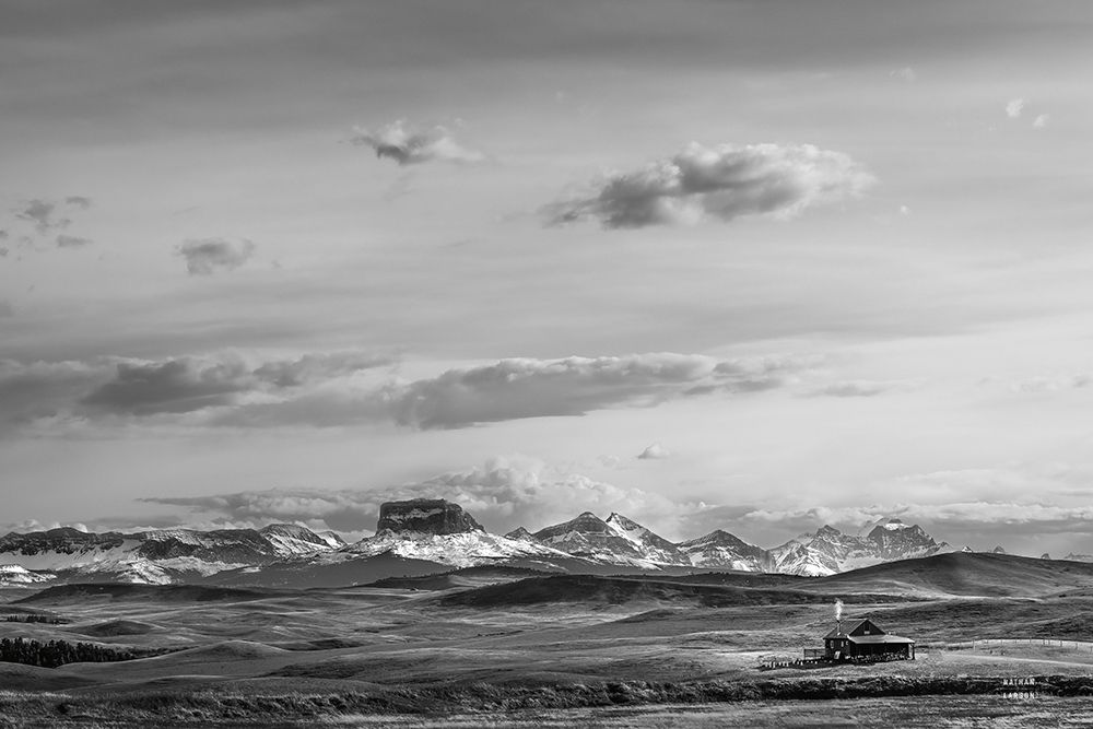 Mountain Cabin II art print by Nathan Larson for $57.95 CAD