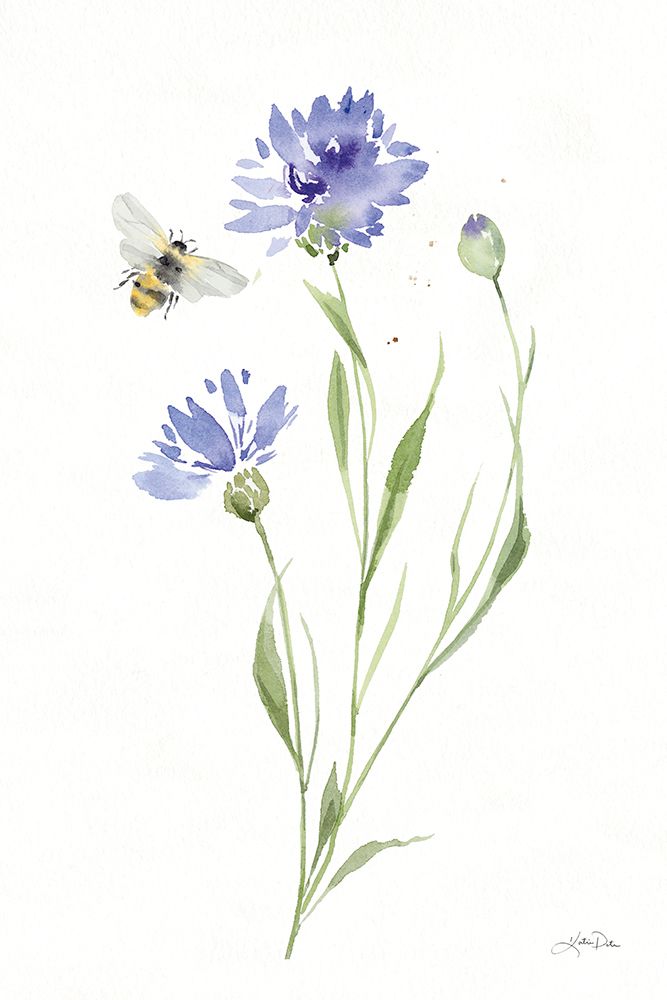 Wild for Wildflowers III art print by Katrina Pete for $57.95 CAD