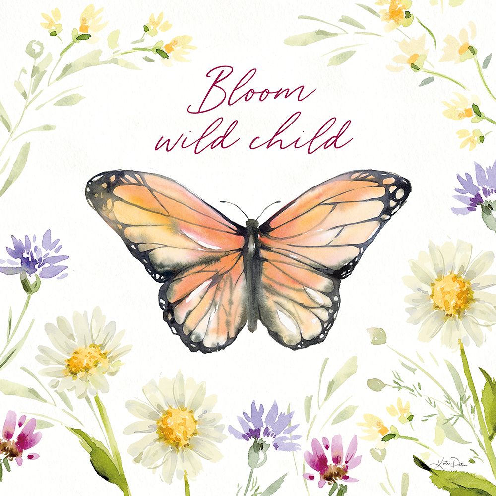 Wild for Wildflowers VI art print by Katrina Pete for $57.95 CAD
