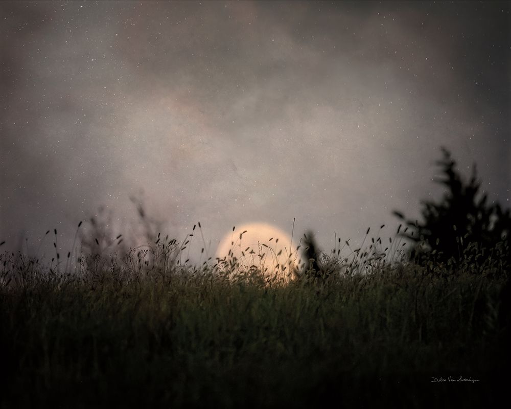 The Prairie Moon art print by Debra Van Swearingen for $57.95 CAD