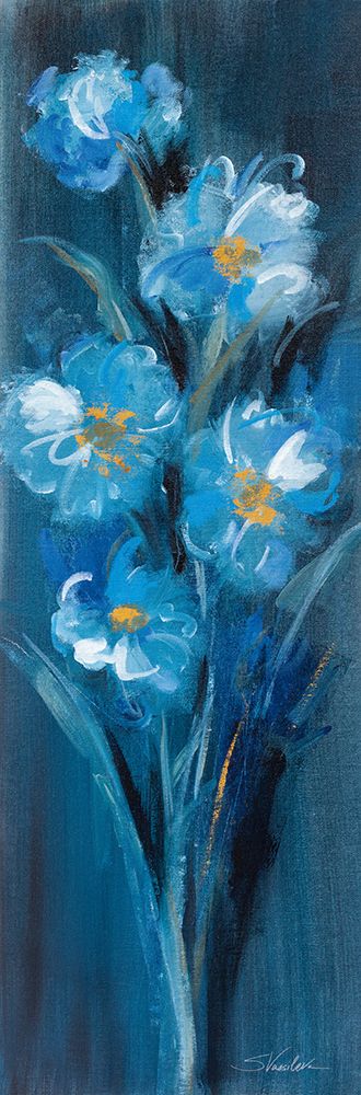 Evening White Floral I art print by Silvia Vassileva for $57.95 CAD