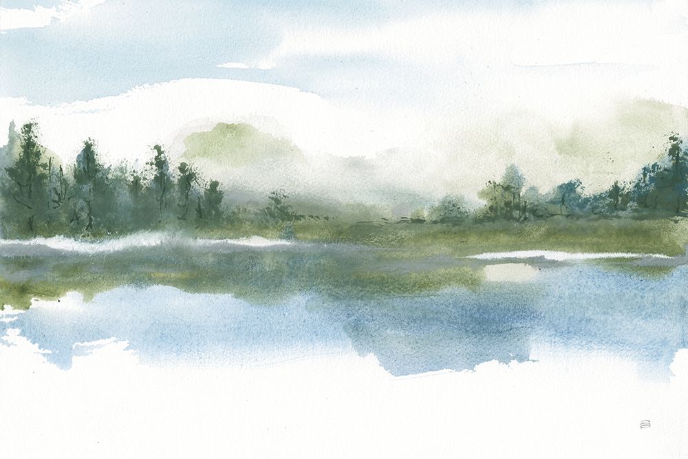 Lake Fog I art print by Chris Paschke for $57.95 CAD