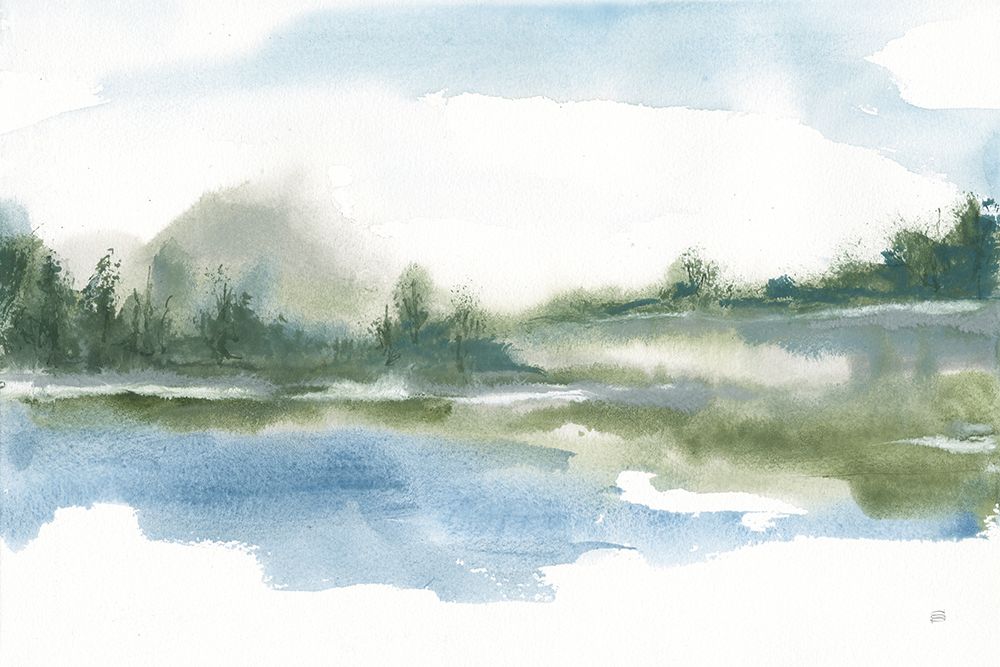 Lake Fog II art print by Chris Paschke for $57.95 CAD
