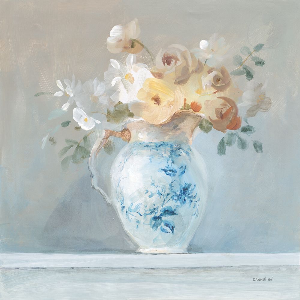 Heirloom Bouquet I art print by Danhui Nai for $57.95 CAD