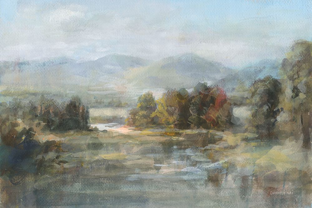 Valley River art print by Danhui Nai for $57.95 CAD