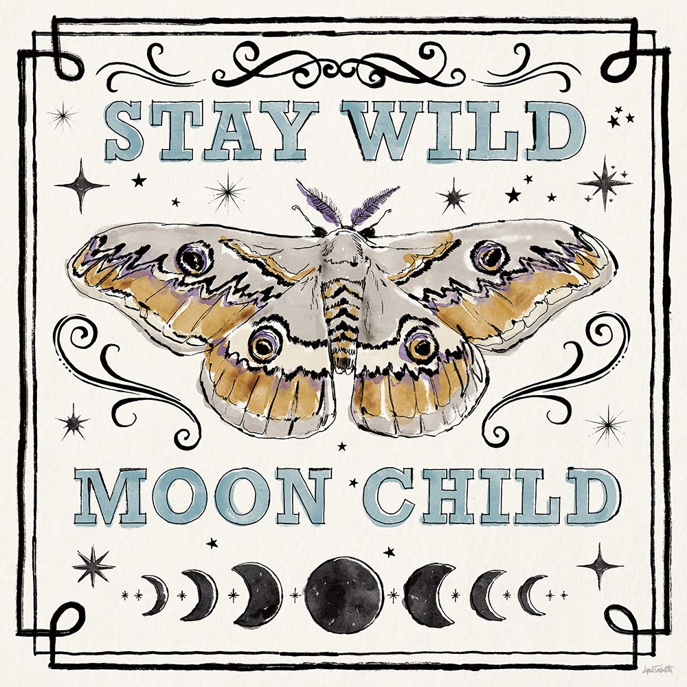 Mystic Moon V art print by Anne Tavoletti for $57.95 CAD