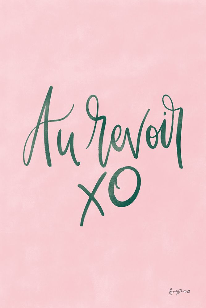 French Phrases III art print by Becky Thorns for $57.95 CAD