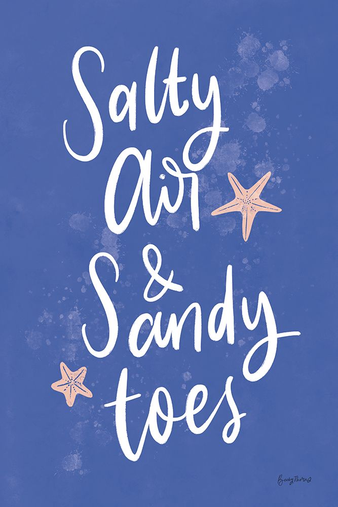 Just Beachy III art print by Becky Thorns for $57.95 CAD