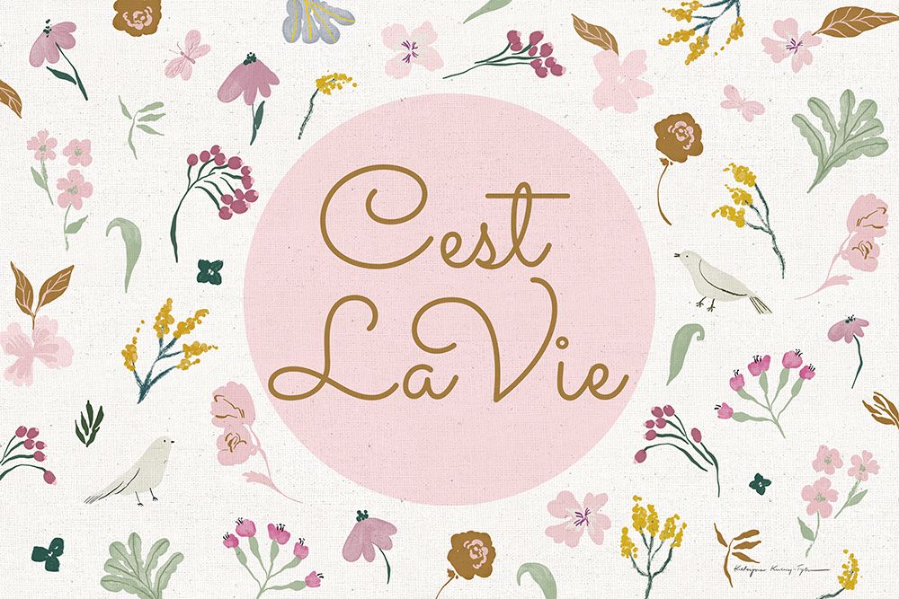 French Garden III art print by Kasia Kucwaj-Tybur for $57.95 CAD