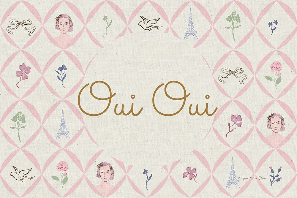 French Garden IV art print by Kasia Kucwaj-Tybur for $57.95 CAD