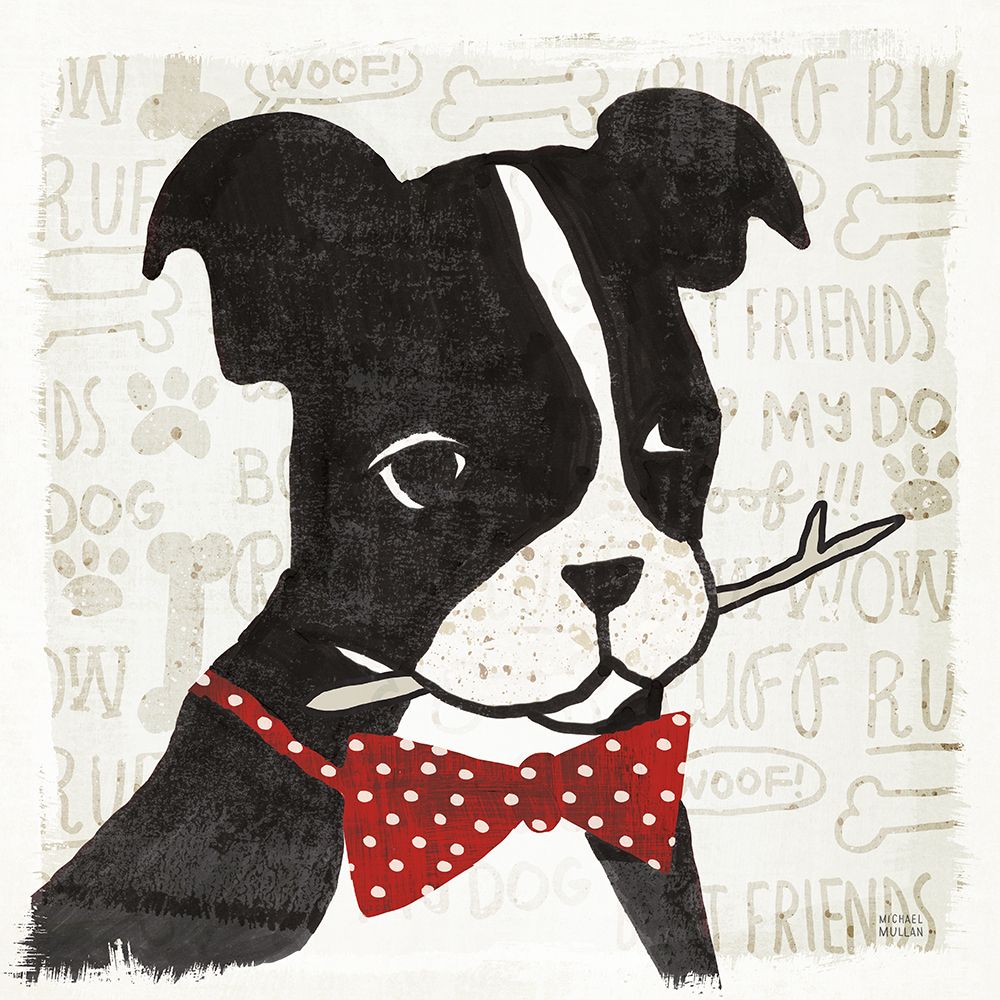 Puppy Love I art print by Michael Mullan for $57.95 CAD