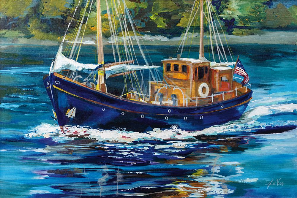 Heading to the Show art print by Jeanette Vertentes for $57.95 CAD
