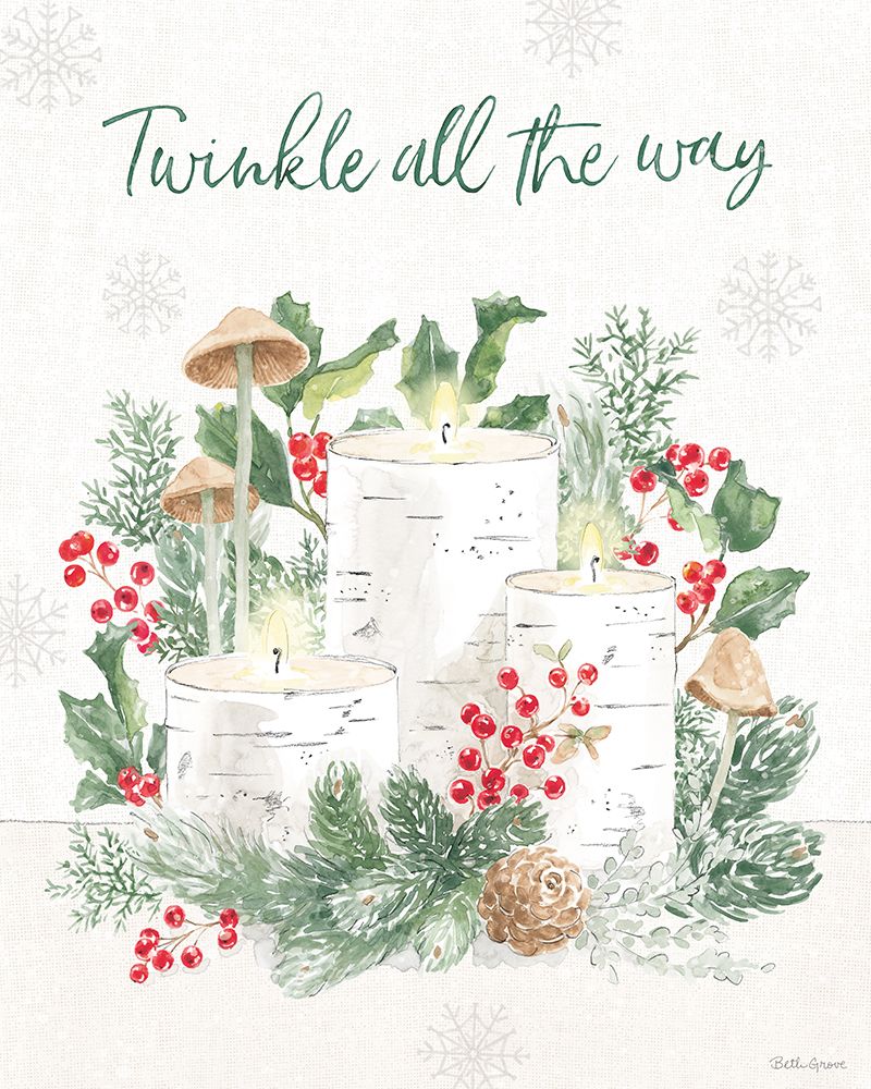 Christmas Charm IV art print by Beth Grove for $57.95 CAD