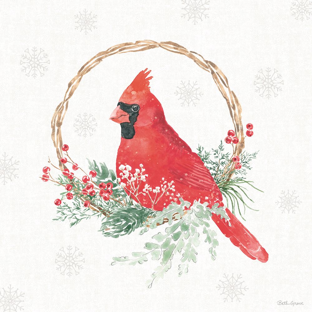 Christmas Charm VII art print by Beth Grove for $57.95 CAD