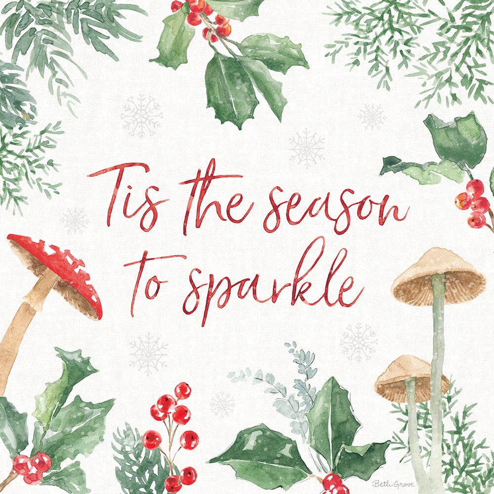 Christmas Charm IX art print by Beth Grove for $57.95 CAD