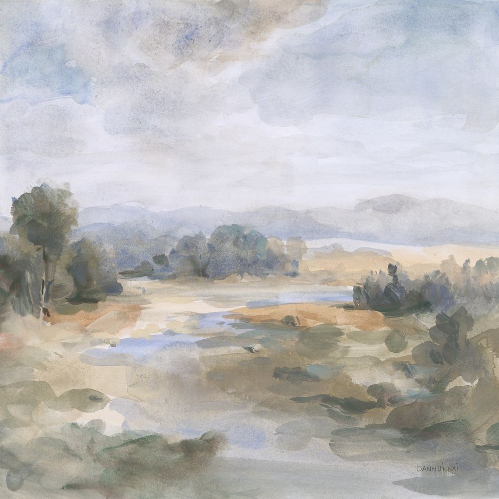 River Afternoon Crop art print by Danhui Nai for $57.95 CAD
