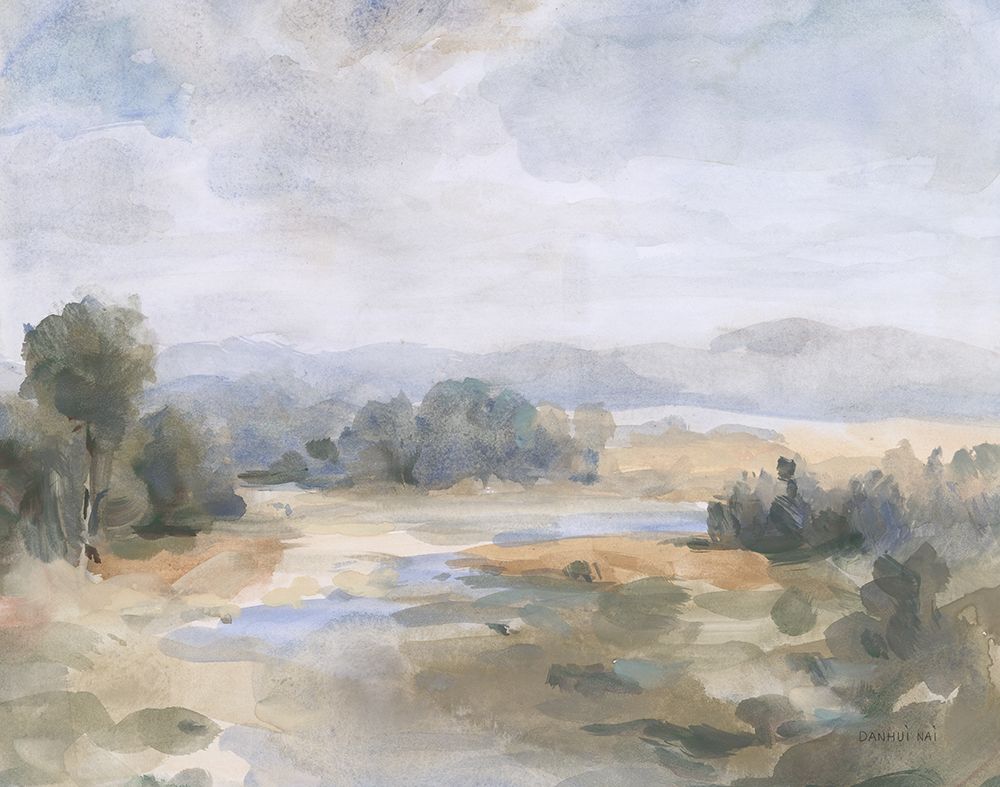 River Afternoon art print by Danhui Nai for $57.95 CAD