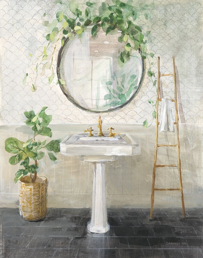 Simple Pleasures Bath II art print by Danhui Nai for $57.95 CAD
