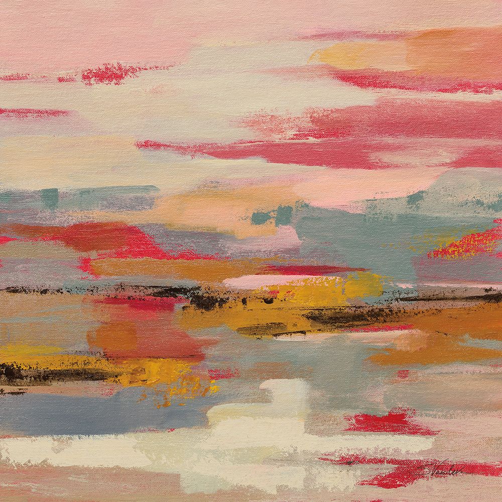 Magenta Hill II art print by Silvia Vassileva for $57.95 CAD