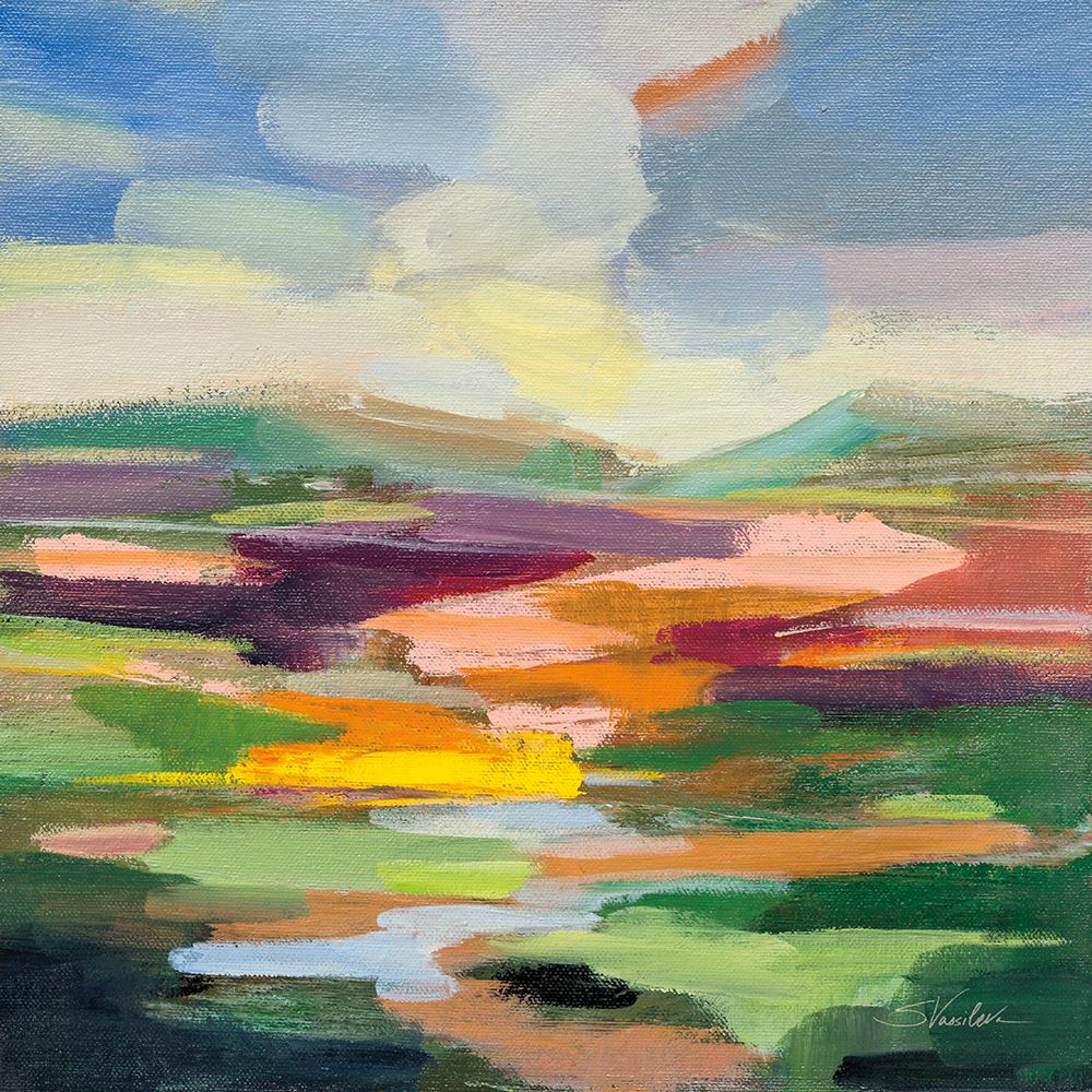 Spring Hues I art print by Silvia Vassileva for $57.95 CAD