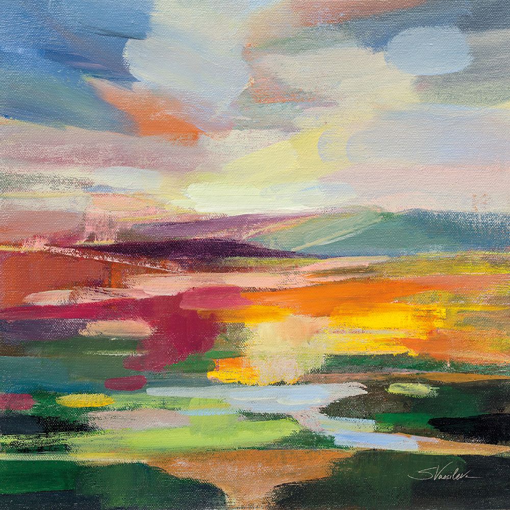 Spring Hues II art print by Silvia Vassileva for $57.95 CAD