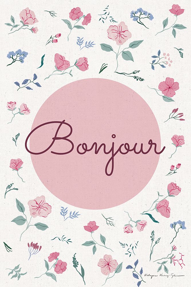 French Garden V art print by Kasia Kucwaj-Tybur for $57.95 CAD