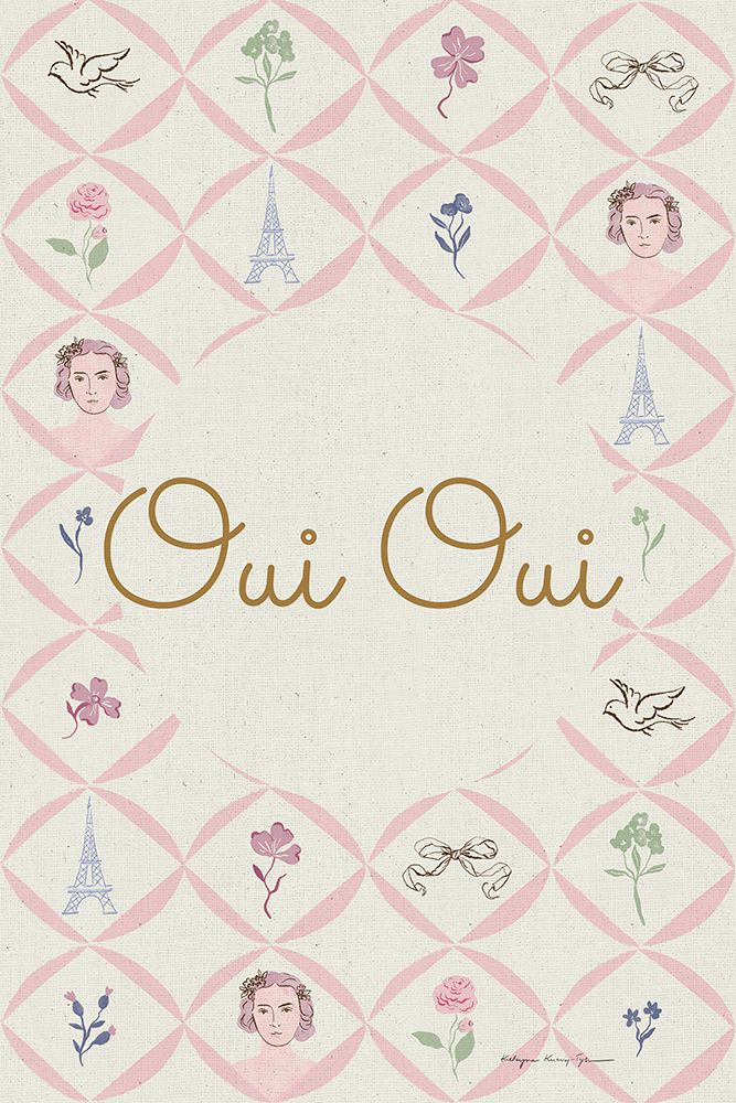 French Garden VIII art print by Kasia Kucwaj-Tybur for $57.95 CAD