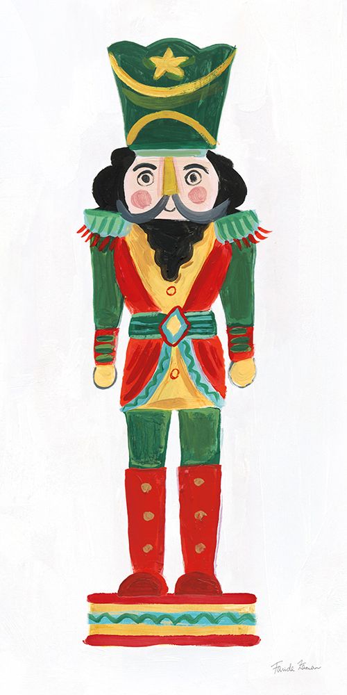 Holiday Nutcrackers II art print by Farida Zaman for $57.95 CAD