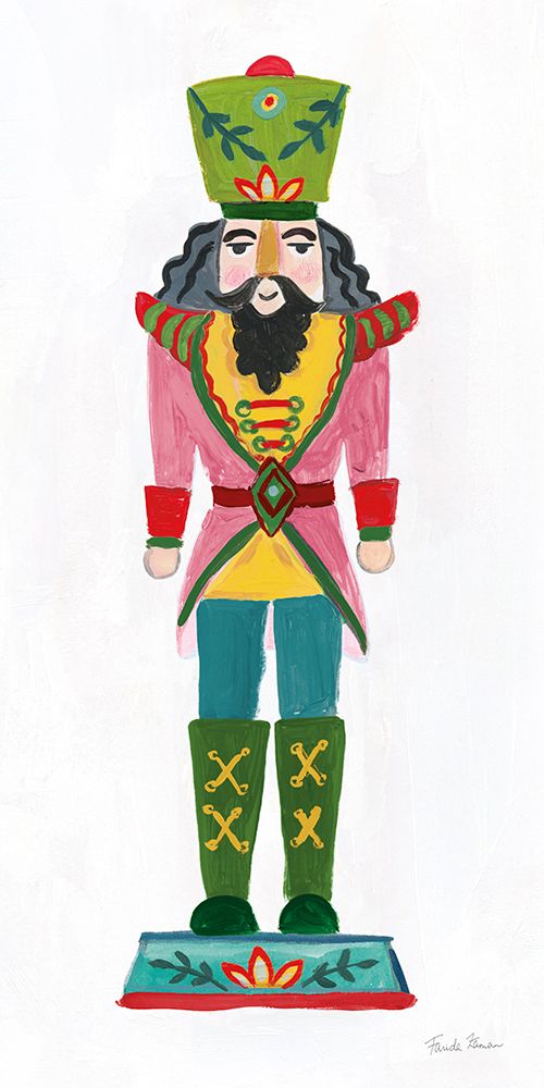 Holiday Nutcrackers IV art print by Farida Zaman for $57.95 CAD