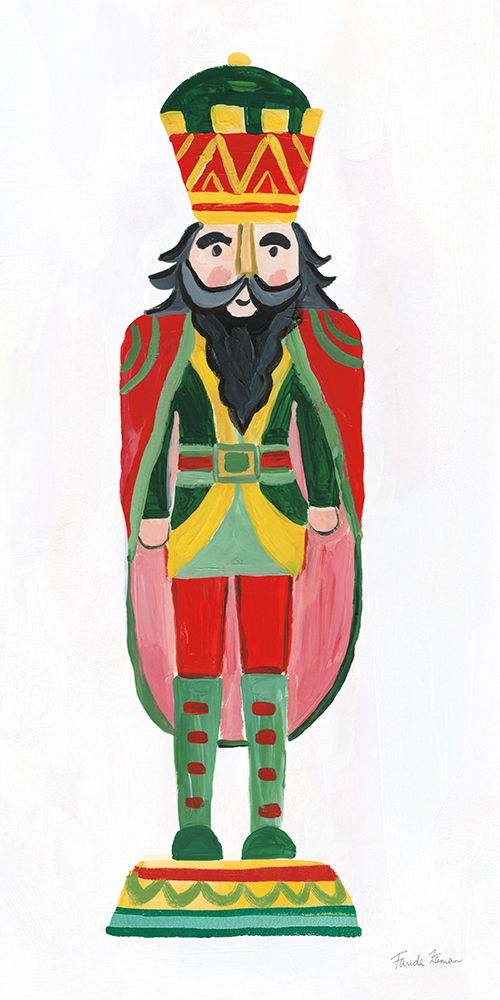 Holiday Nutcrackers VI art print by Farida Zaman for $57.95 CAD