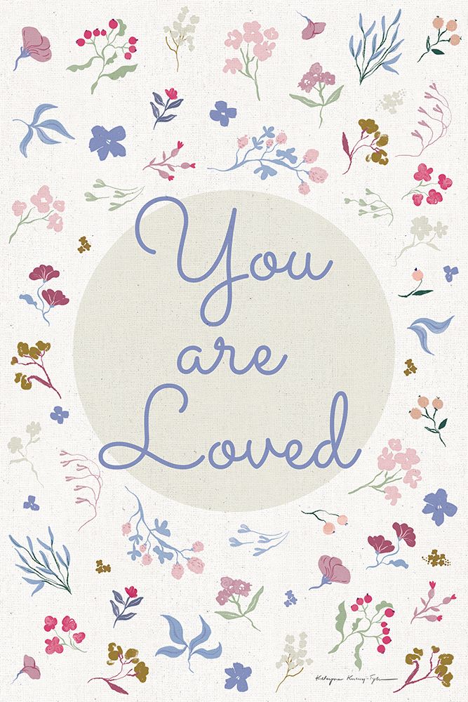 French Words VI Loved art print by Kasia Kucwaj-Tybur for $57.95 CAD