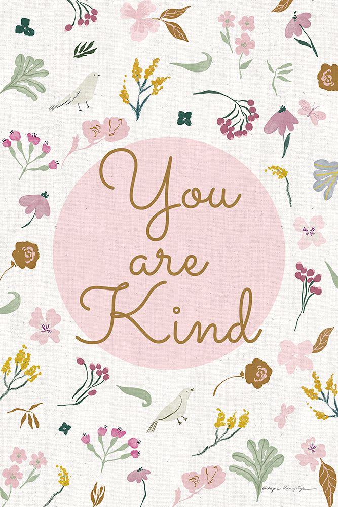 French Words VII Kind art print by Kasia Kucwaj-Tybur for $57.95 CAD