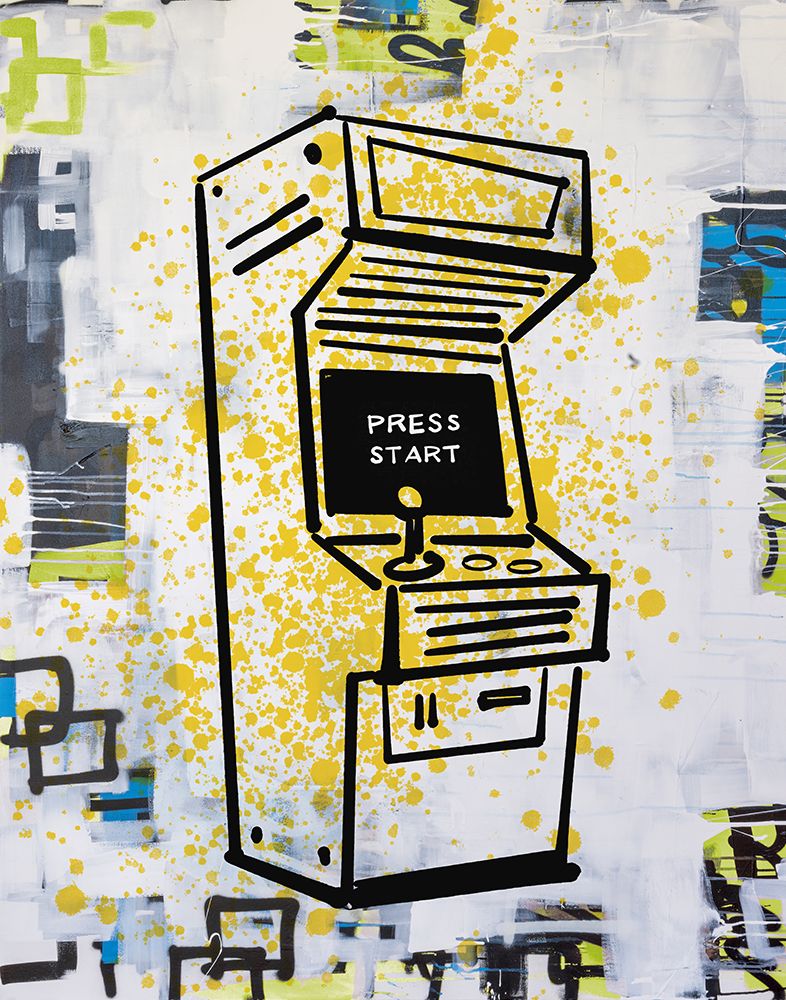 Arcade I Color art print by Kent Youngstrom for $57.95 CAD
