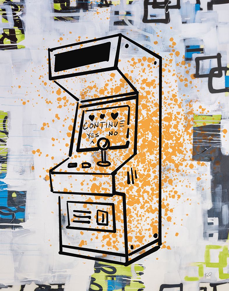 Arcade II Color art print by Kent Youngstrom for $57.95 CAD