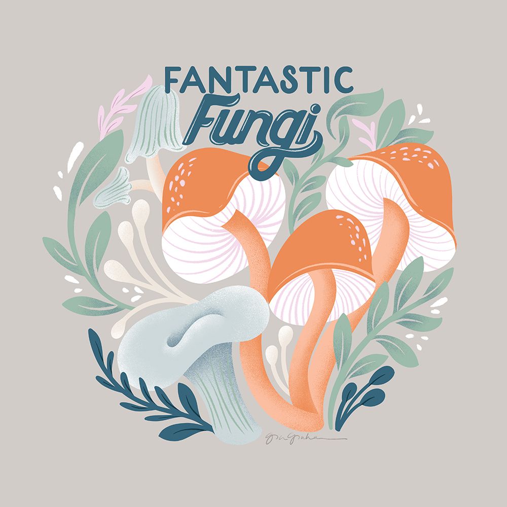 Fantastic Fungi III art print by Gia Graham for $57.95 CAD