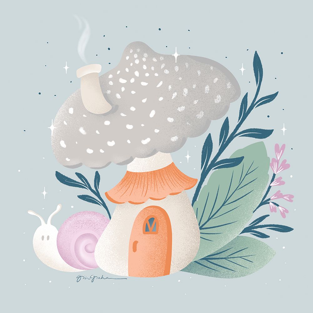 Fantastic Fungi VII art print by Gia Graham for $57.95 CAD