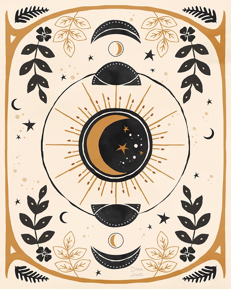Mystical Times IV BWG art print by Dina June for $57.95 CAD