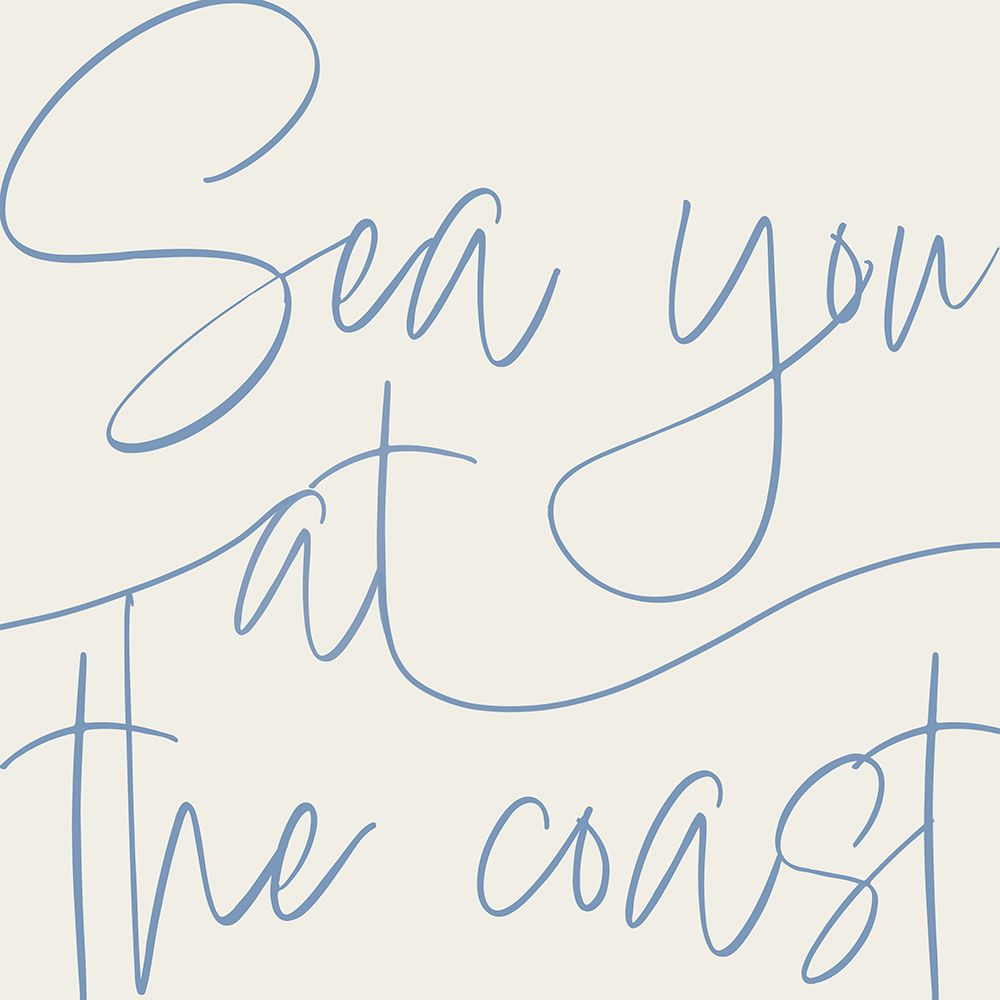 By the Beach II Light art print by Sarah Adams for $57.95 CAD