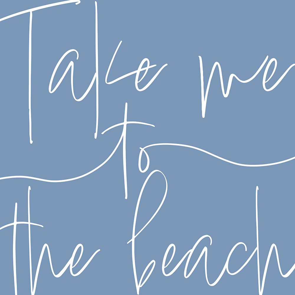 By the Beach III Light art print by Sarah Adams for $57.95 CAD