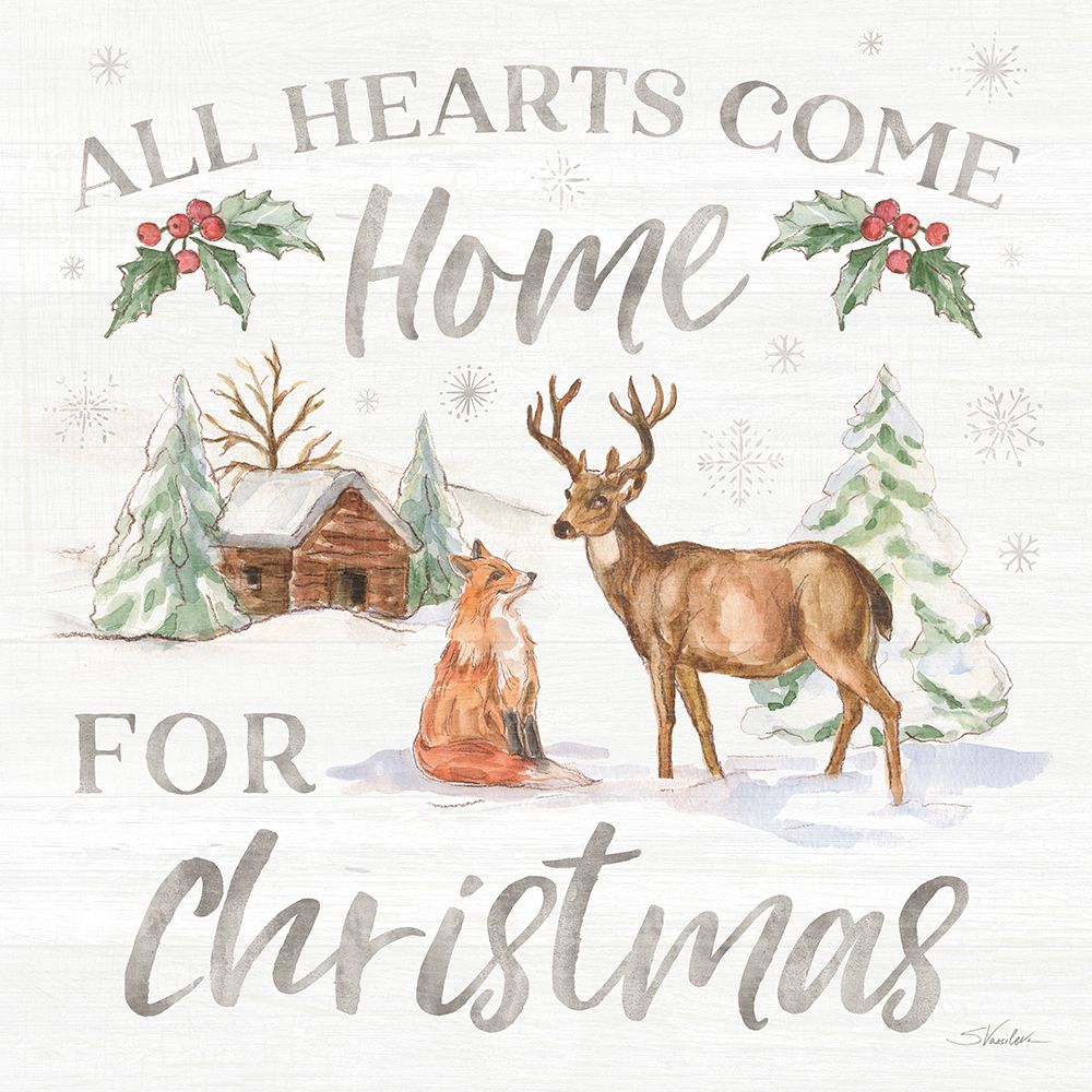 Winter Wonderland III art print by Silvia Vassileva for $57.95 CAD