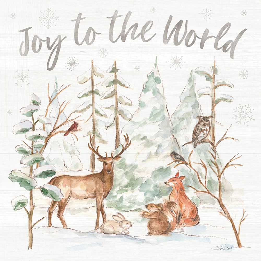 Winter Wonderland IV art print by Silvia Vassileva for $57.95 CAD
