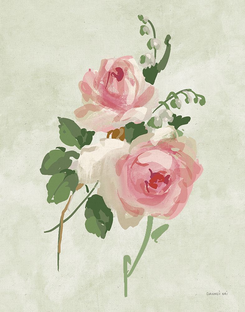 Impressionist Garden I art print by Danhui Nai for $57.95 CAD