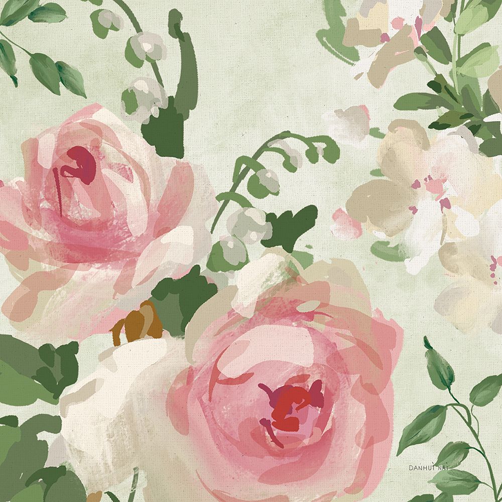 Impressionist Garden V art print by Danhui Nai for $57.95 CAD