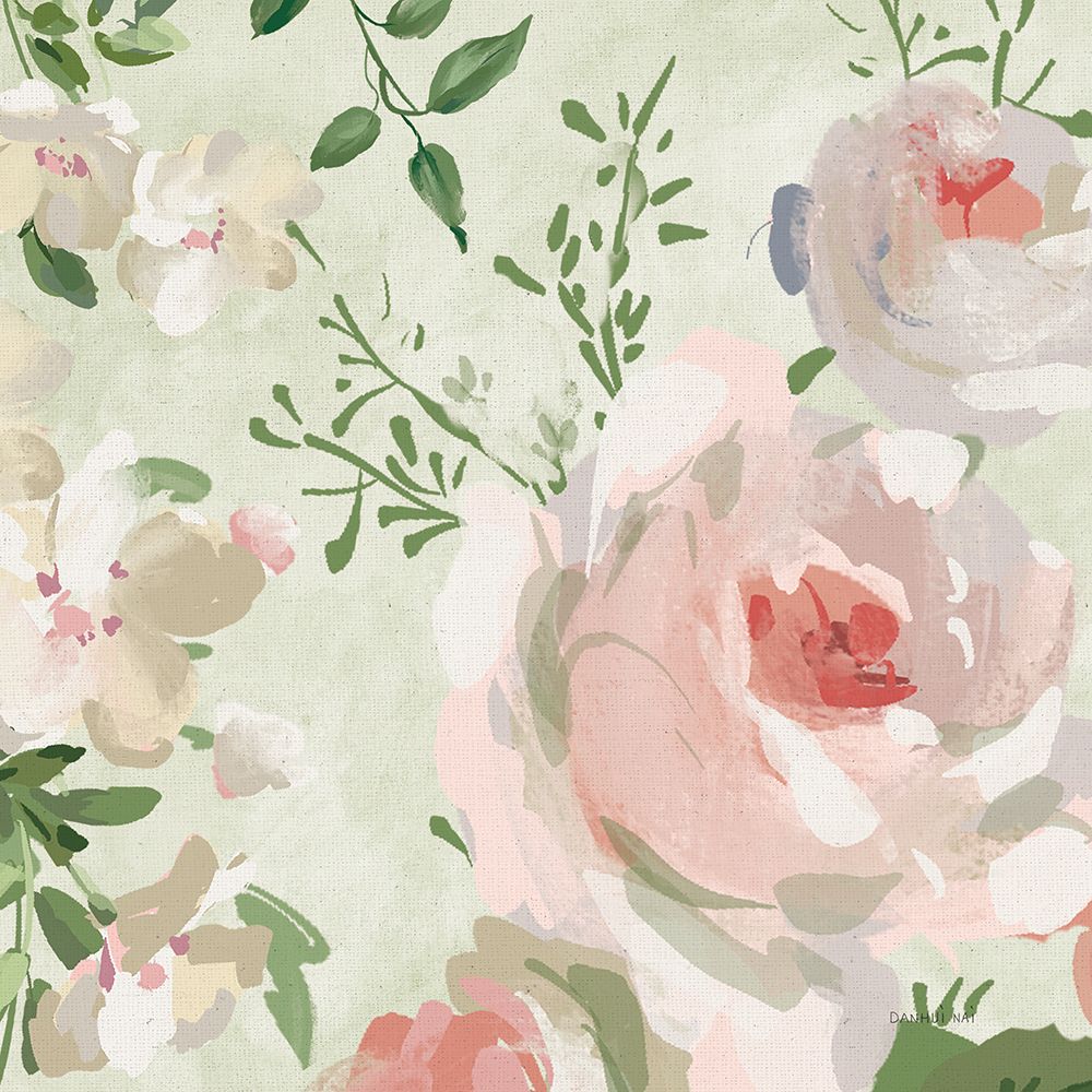 Impressionist Garden VI art print by Danhui Nai for $57.95 CAD
